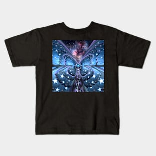 Universe Butterfly Kids T-Shirt